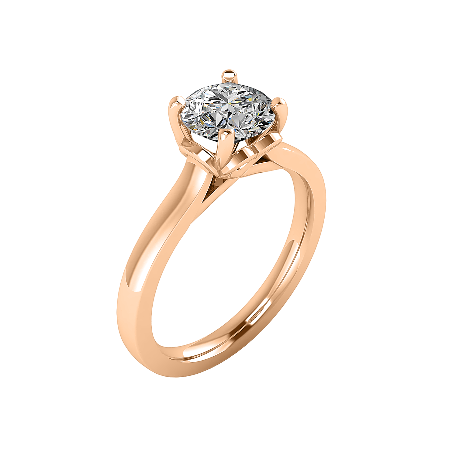 Melody Solitaire Engagement Ring